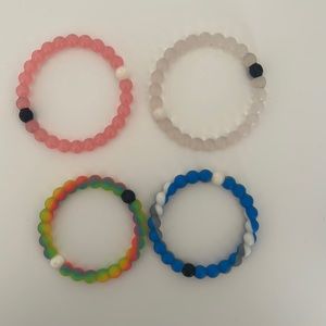set of Lokai bracelets